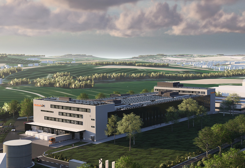 Weidmüller Detmold zweigeschossige Produktion